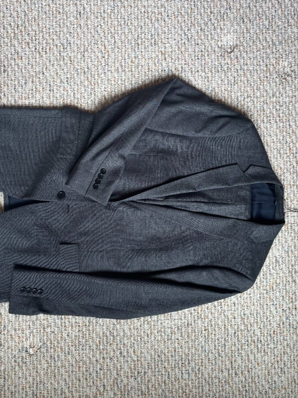 J. Crew Wool Grey Suit